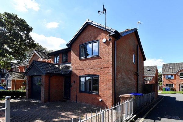 Property at 22 Heys Lane, Heywood, OL10 3RA to show front and rear with windows installed.Property at 22 Heys Lane, Heywood, OL10 3RA to show front and rear with windows installed (not conservatory).
