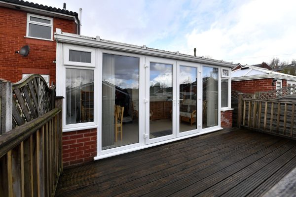 Replacement windows on Conservatory.