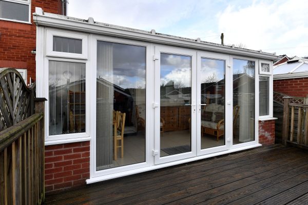 Replacement windows on Conservatory.