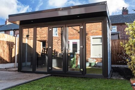 Brown Garden Room
