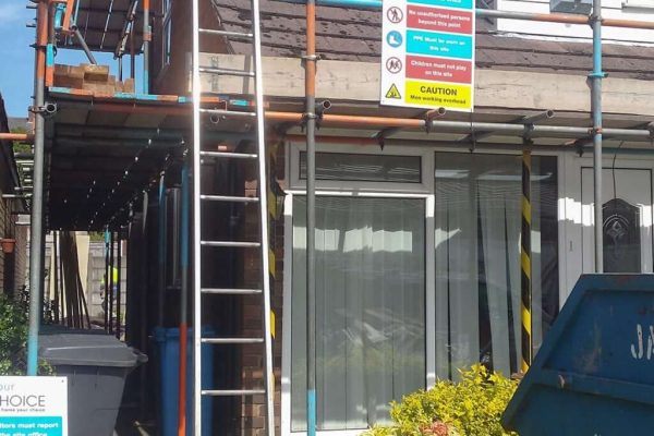 Goulden under construction